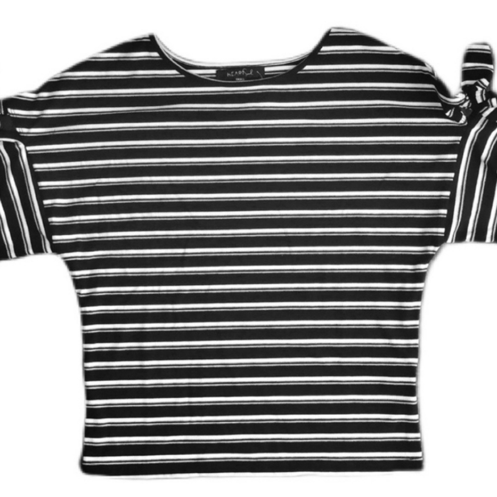 Heart Soul Striped Tee